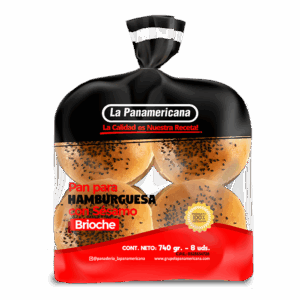 Pan de Hamburguesa con Sésamo 740gr - 8UND