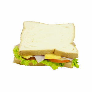 Sándwich Cuadrado de Jamón y Queso